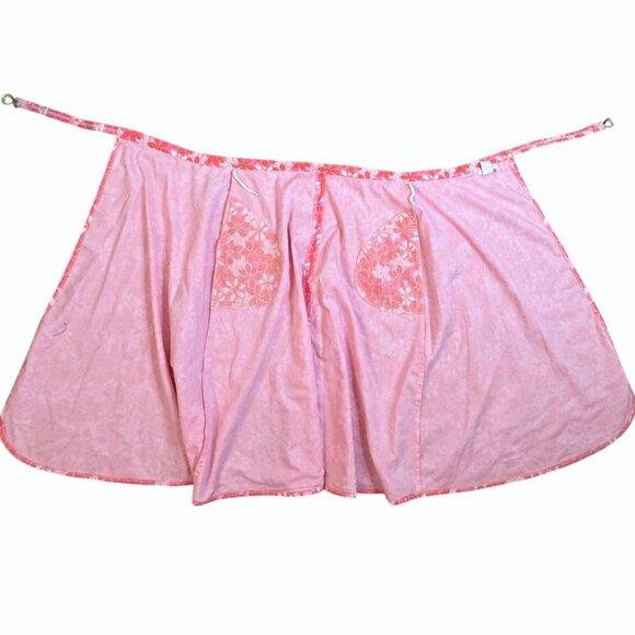 VTG 70s Lilly Pulitzer Wrap Skirt Size S Midi Ditzy Floral Belted Buckle - Picture 5 of 8